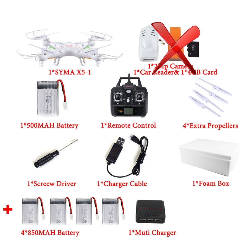 Original 6Axis Remote Control Quadcopter with HD Camera